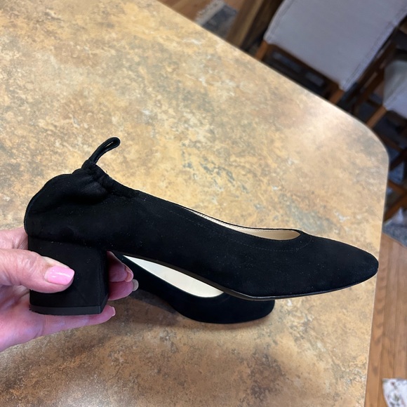 Everlane The Day Heels Black Suede - Picture 7 of 12